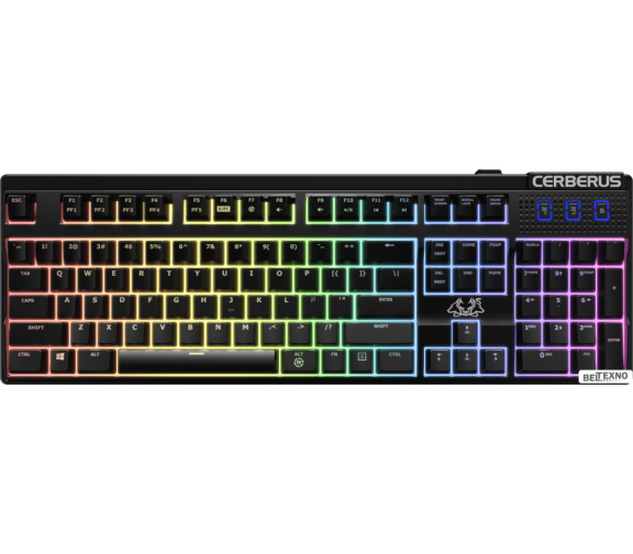             Клавиатура ASUS Cerberus Mech RGB (Kaihua RGB Black)        