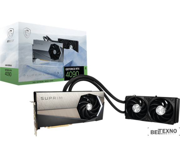             Видеокарта MSI GeForce RTX 4090 Suprim Liquid X 24G        