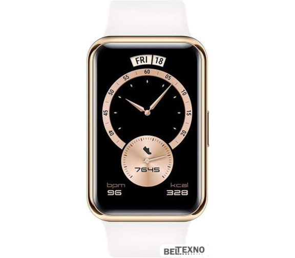             Умные часы Huawei Watch FIT Elegant Edition (золотистый/белый)        