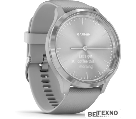             Гибридные умные часы Garmin Vivomove 3 (серебристый/серый)        