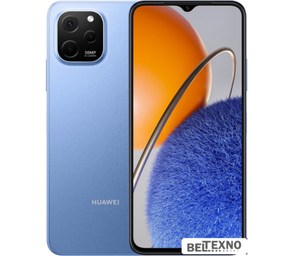             Смартфон Huawei Nova Y61 EVE-LX9N 4GB/64GB с NFC (сапфировый синий)        