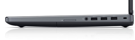 Dell 7510 вид справа