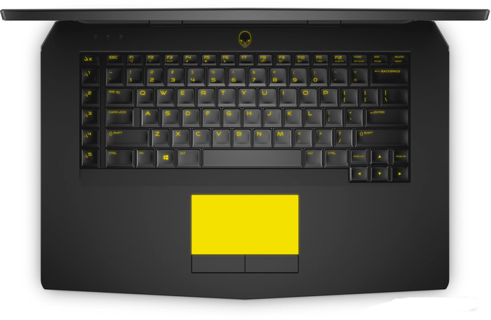 Dell Alienware 15 клавиатура