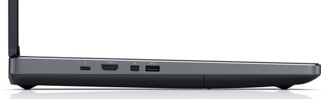 dell 7710 вид слева