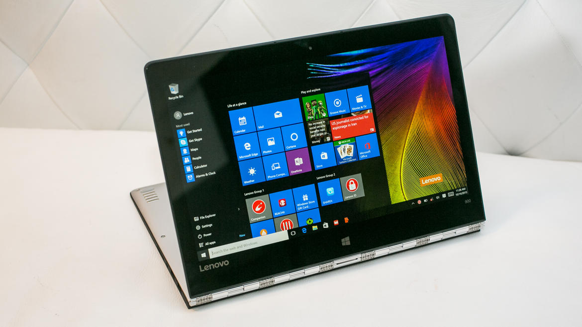 Lenovo Yoga 900 экран