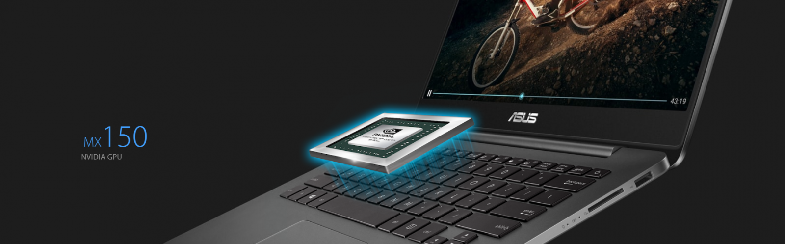 быстрый GPU NVideo MX150