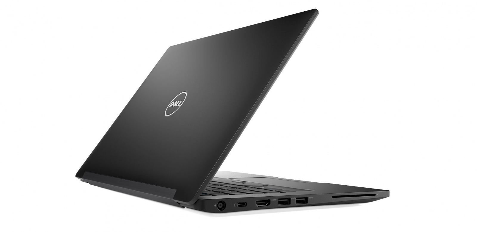 ноутбук Dell Latitude 14 7490 имеет крепкие петли и шарниры крышки и smart card reader для защиты
