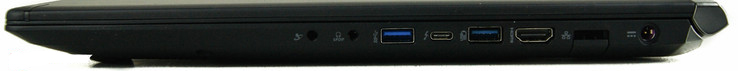 Вид с правой стороны ноутбука Acer Aspire V17 Nitro VN7-792G