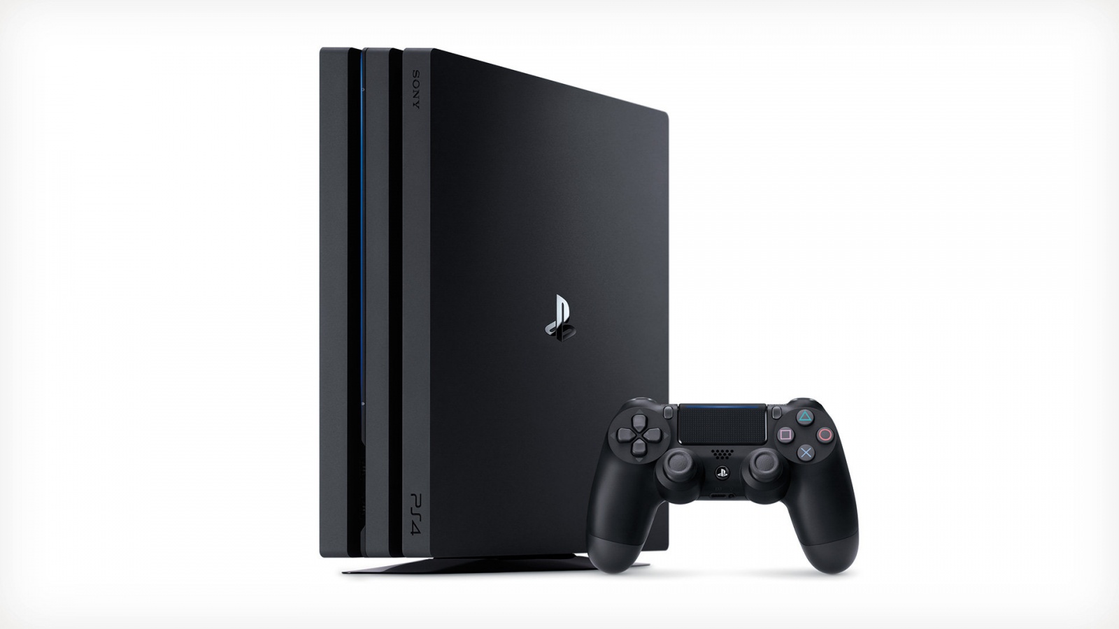 Sony PlayStation 4 Pro и беспроводной джойстик dual shok 2