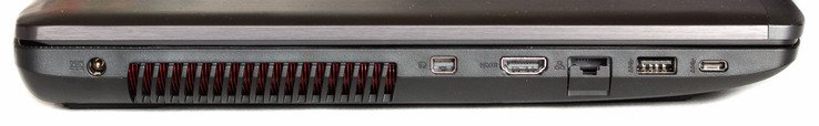 asus gl752 порты