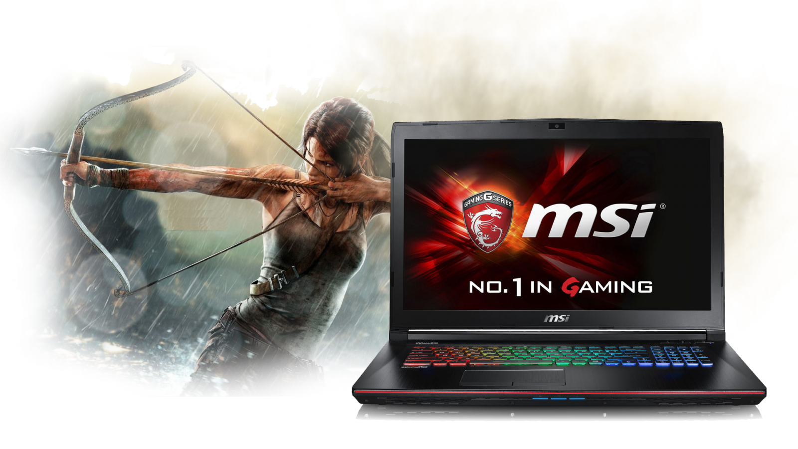 ноутбук MSI GE72 7RD tomb raider