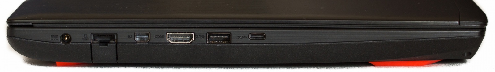 ноутбук ASUS GL502VM порты с левой стороны