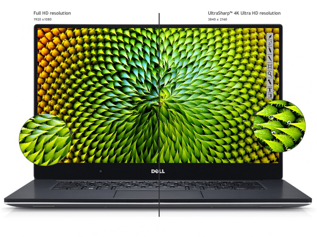 ноутбук dell 9560 экран высокого разрешения 