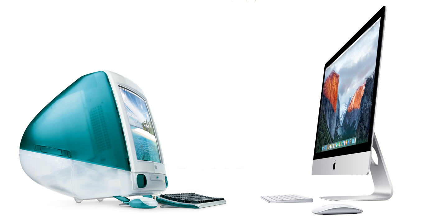 моноблока Apple iMac Retina mk472 старый и новый 