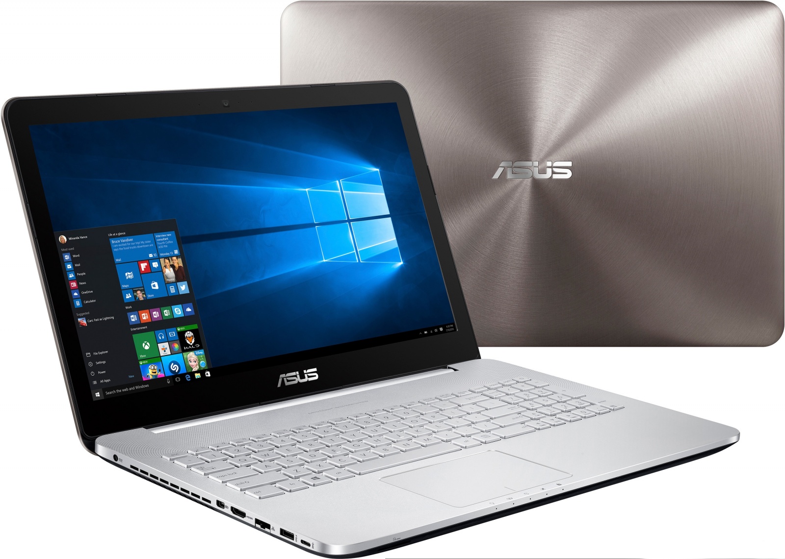 ноутбук ASUS VivoBook Pro N552VX внешний вид