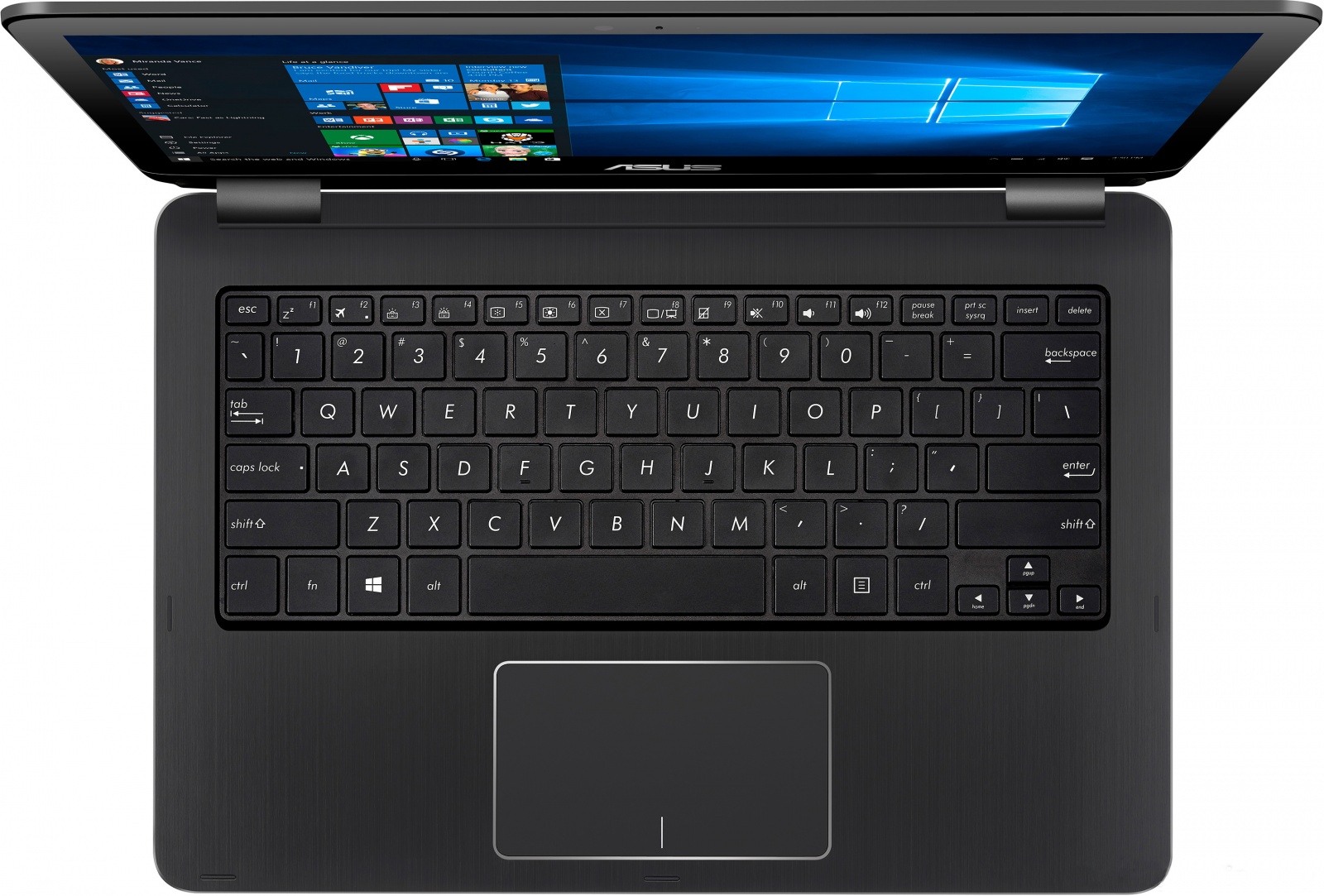 ноутбук ASUS VivoBook Flip TP301UA клавиатура