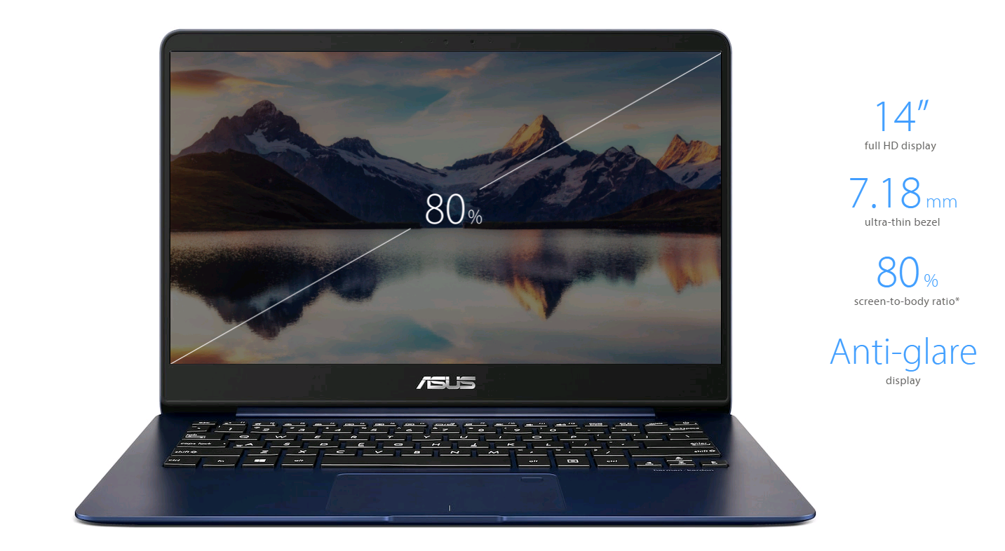 ноутбук ASUS UX430UQ хороший экран