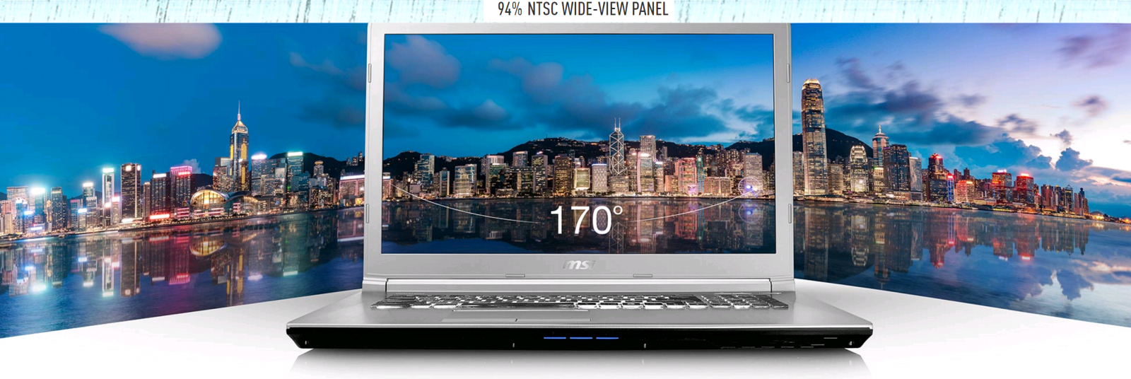 MSI PE70 7RD хороший цветовой охват