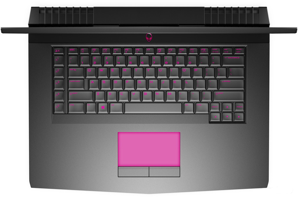 удобная клавиатура с программируемыми клавишами для игр у Dell Alienware 15 R3