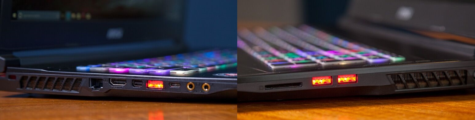 порты USB 3.0 с подсветкой 