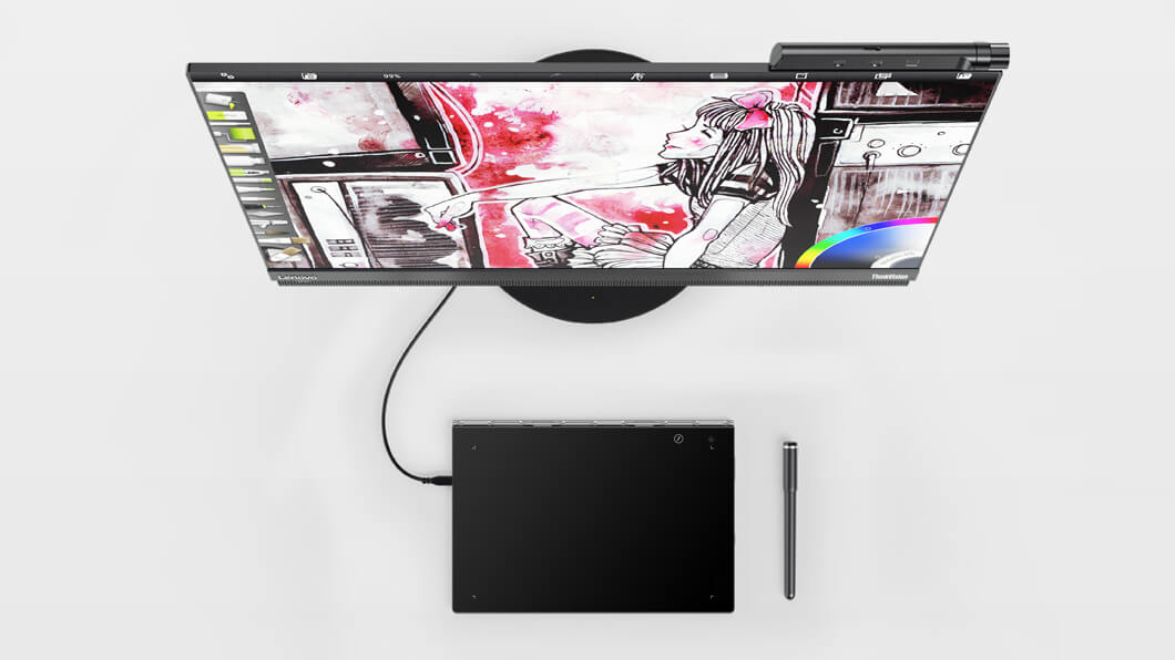 возможность подключения к монитору Lenovo yoga book