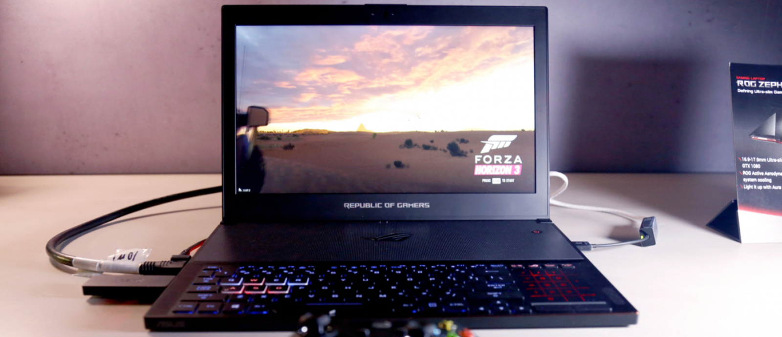 Высокий уровень производительности ASUS GX501 