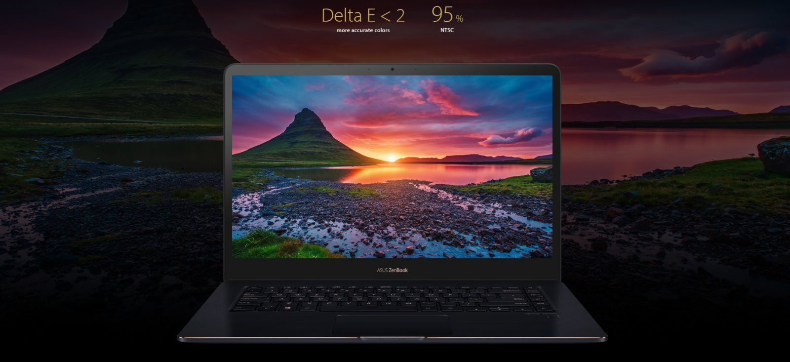 высокое качество экранов ASUS ZenBook Pro 15 UX550GD