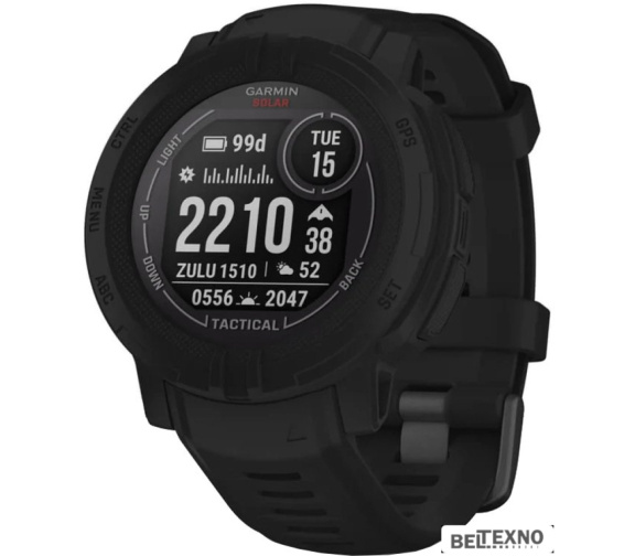       Умные часы Garmin Instinct 2 Solar Tactical Edition (черный)    