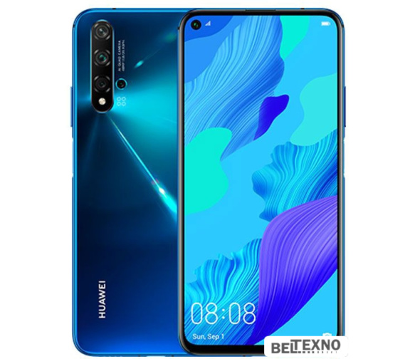             Смартфон Huawei Nova 5T YAL-L21 6GB/128GB (глубокий синий)        