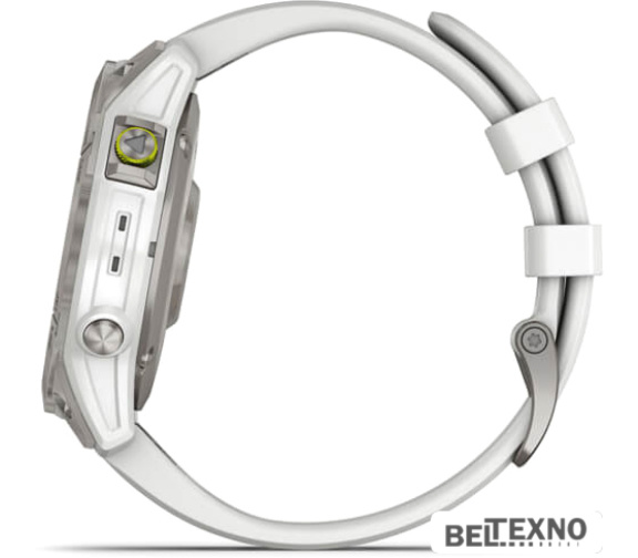             Умные часы Garmin Epix Sapphire Gen 2 (серебристый титан/белый)        