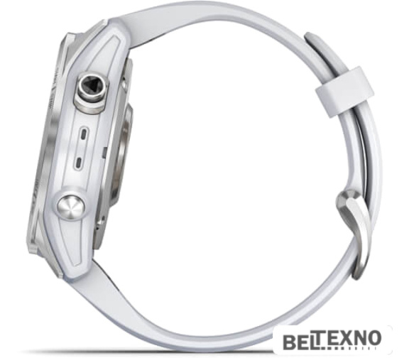             Умные часы Garmin Fenix 7S 42 мм (серебристый/белый)        