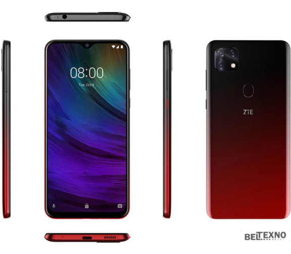             Смартфон ZTE Blade 20 Smart международная версия (красный)        