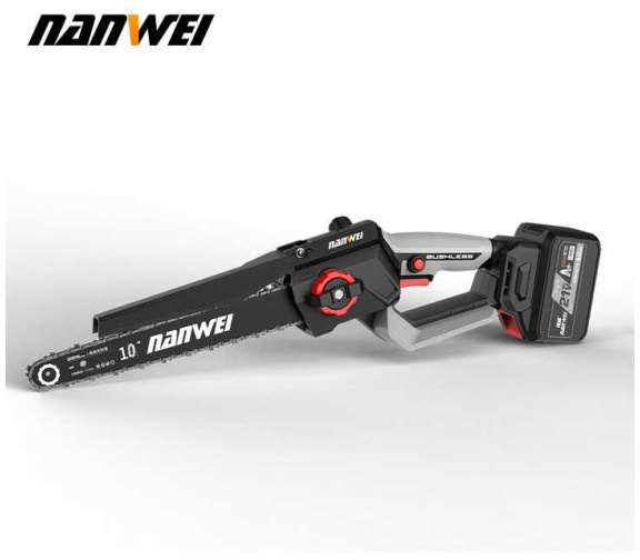 Легкий компактный корпус аккумуляторной цепной пилы NANWEI ES5101X 21V