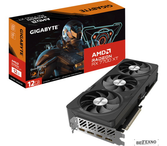            Видеокарта Gigabyte Radeon RX 7700 XT GAMING OC 12G GV-R77XTGAMING OC-12GD        