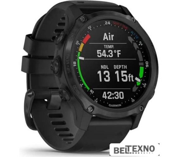             Профессиональные умные часы Garmin Descent Mk2s (карбон-серый DLC/черный)        