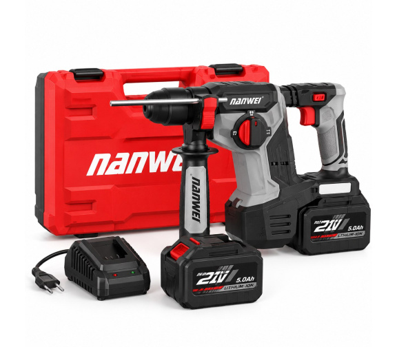 Аккумуляторный бесщеточный литиевый перфоратор NANWEI H5241 модель W тип 24