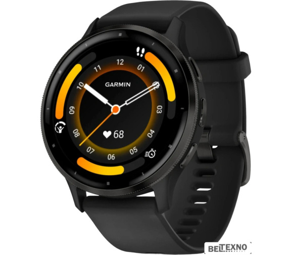             Умные часы Garmin Venu 3 (черный, с силиконовым ремешком)        