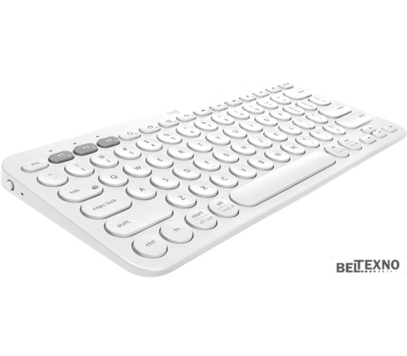            Клавиатура Logitech Multi-Device K380 Bluetooth (белый, нет кириллицы)        