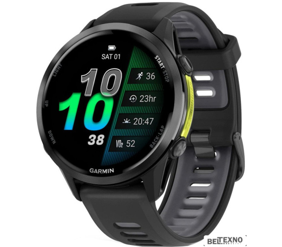  Умные часы Garmin Forerunner 970 47 мм (темно-серый/серый) 