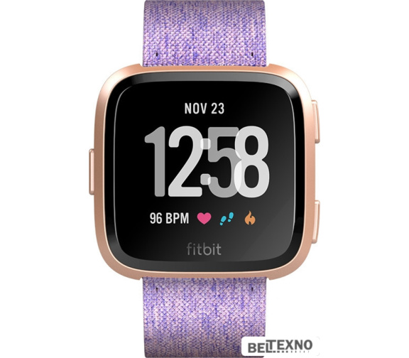            Умные часы Fitbit Versa Special Edition (розовое золото/лавандовый тканевый)        