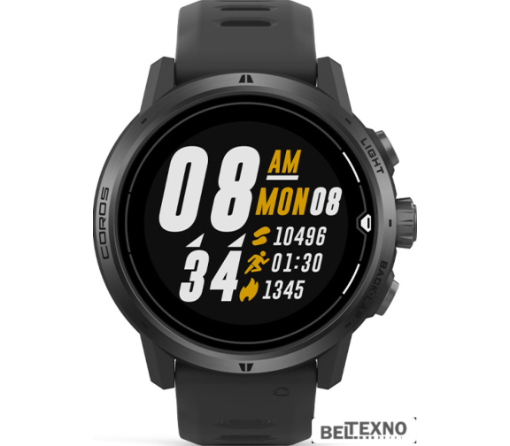             Умные часы Coros Apex pro (серый/черный, силиконовый ремешок)        