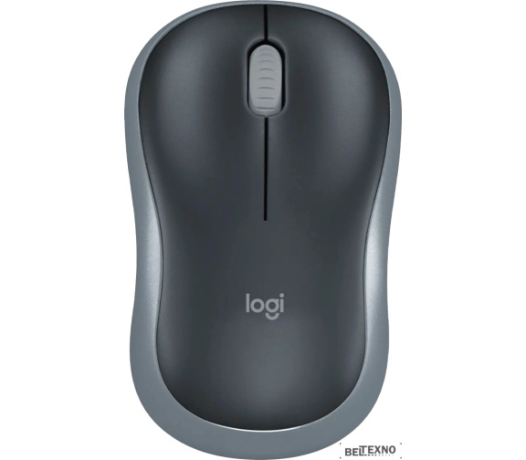             Мышь Logitech M186 (черный/серый)        