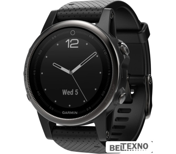             Умные часы Garmin Fenix 5S Sapphire 42mm (черный/черный) [010-01685-11]        