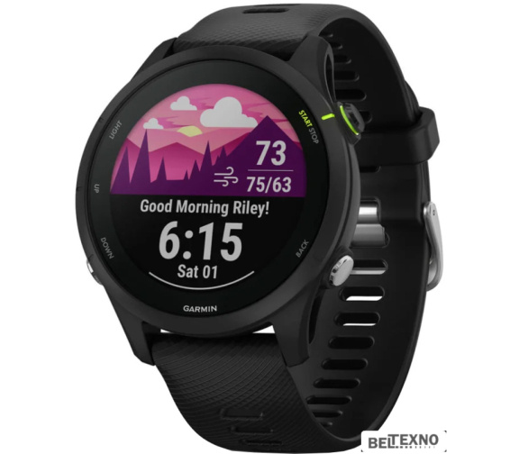             Умные часы Garmin Forerunner 255 Music 46 мм (черный)        