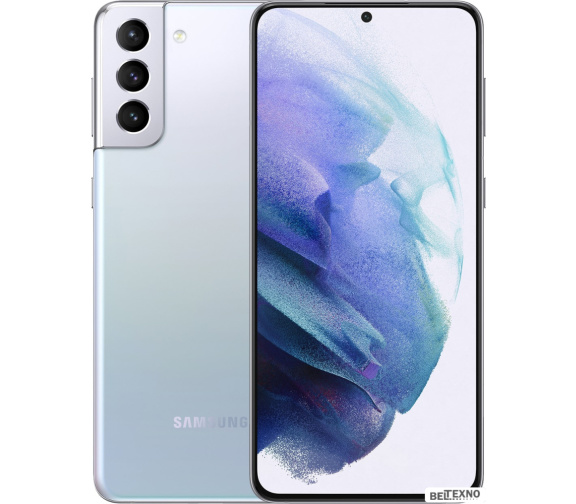             Смартфон Samsung Galaxy S21+ 5G 8GB/128GB (серебряный фантом)        
