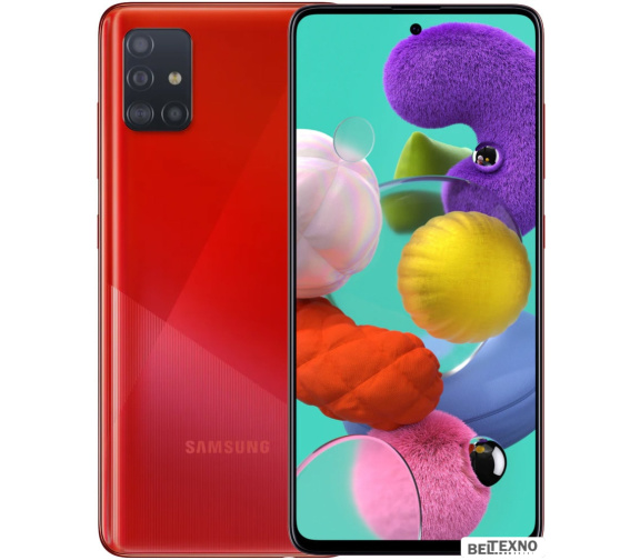             Смартфон Samsung Galaxy A51 SM-A515F/DSM 4GB/64GB (красный)        