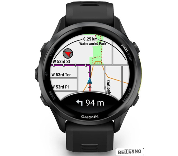  Умные часы Garmin Forerunner 970 47 мм (темно-серый/серый) 