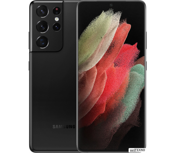             Смартфон Samsung Galaxy S21 Ultra 5G 12GB/256GB (черный фантом)        