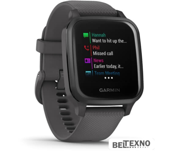             Умные часы Garmin Venu Sq (серый)        