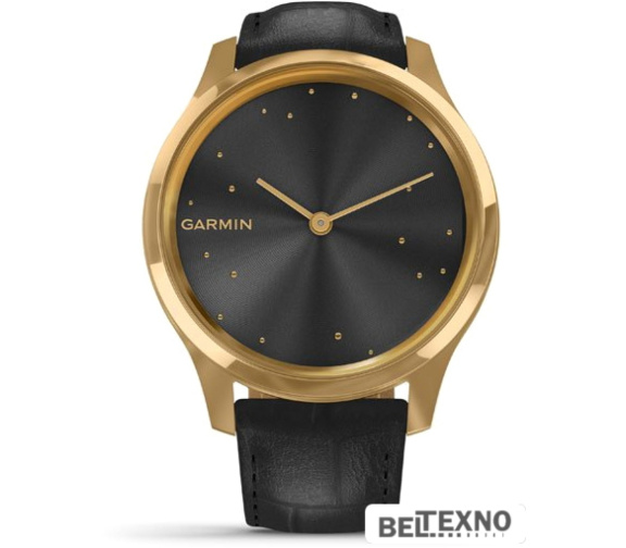             Гибридные умные часы Garmin Vivomove Luxe (золотистый/черный)        